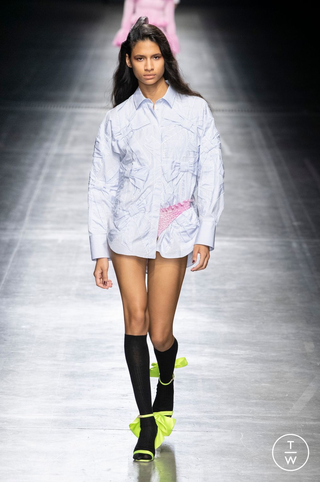 Fashion Week Milan Spring/Summer 2023 look 11 de la collection MSGM womenswear