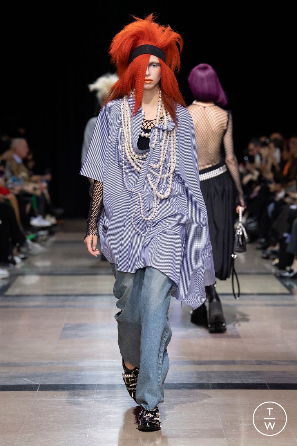 Fashion Week Paris Spring/Summer 2023 look 31 de la collection Junya Watanabe womenswear