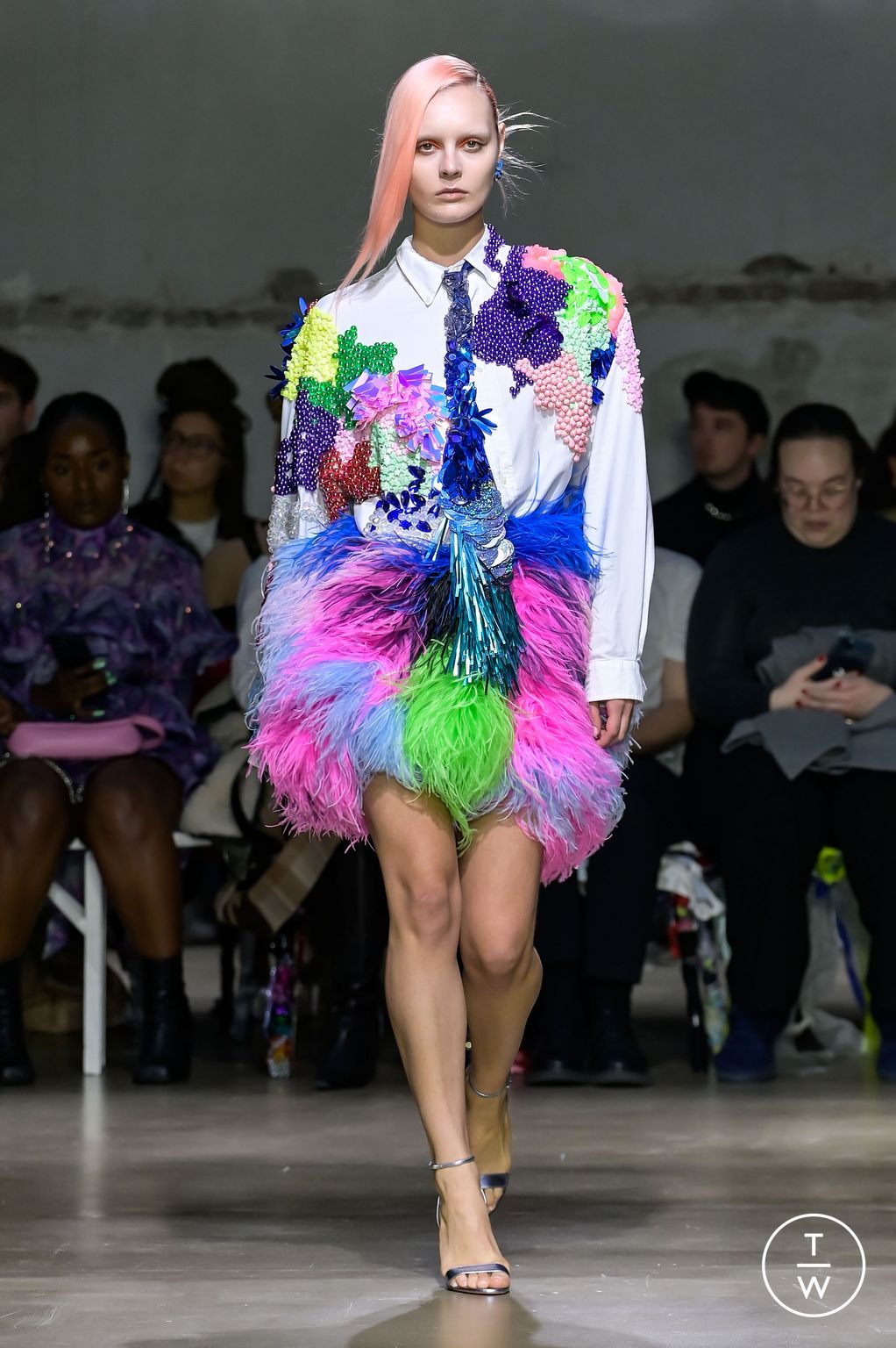 Fashion Week Paris Spring/Summer 2023 look 10 from the Germanier collection 女装