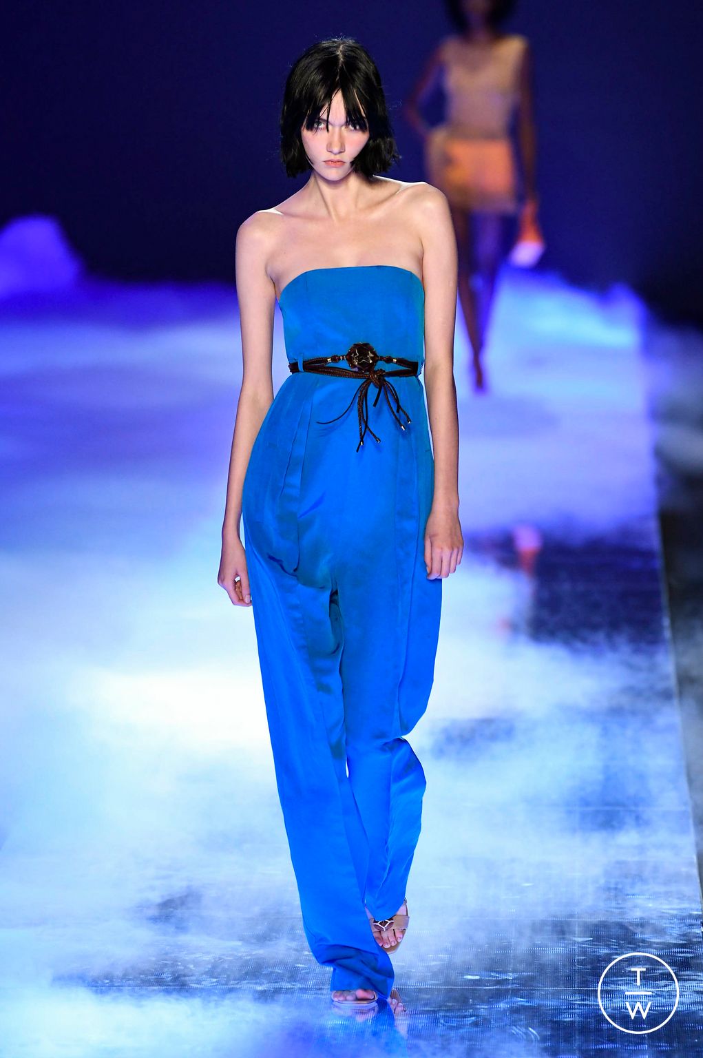 Fashion Week Milan Spring/Summer 2023 look 4 from the Alberta Ferretti collection womenswear