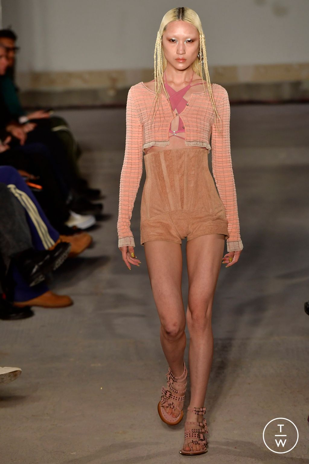 Fashion Week London Spring/Summer 2023 look 30 from the KNWLS collection womenswear