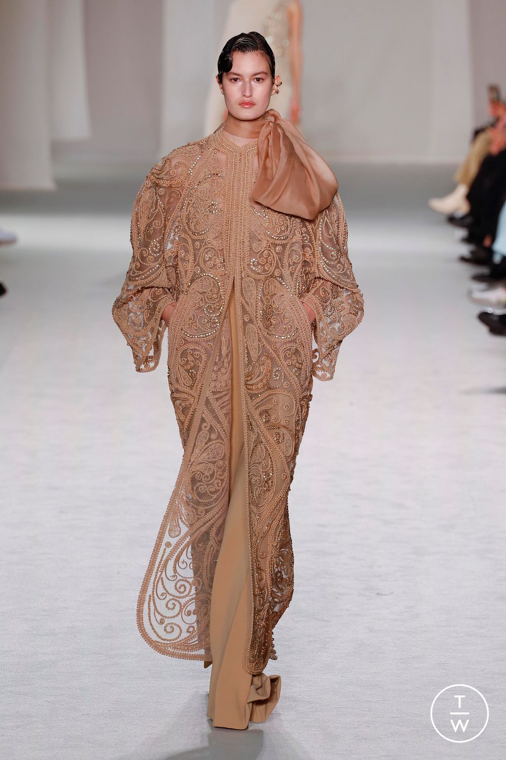 Fashion Week Paris Spring/Summer 2023 look 2 from the Elie Saab collection couture