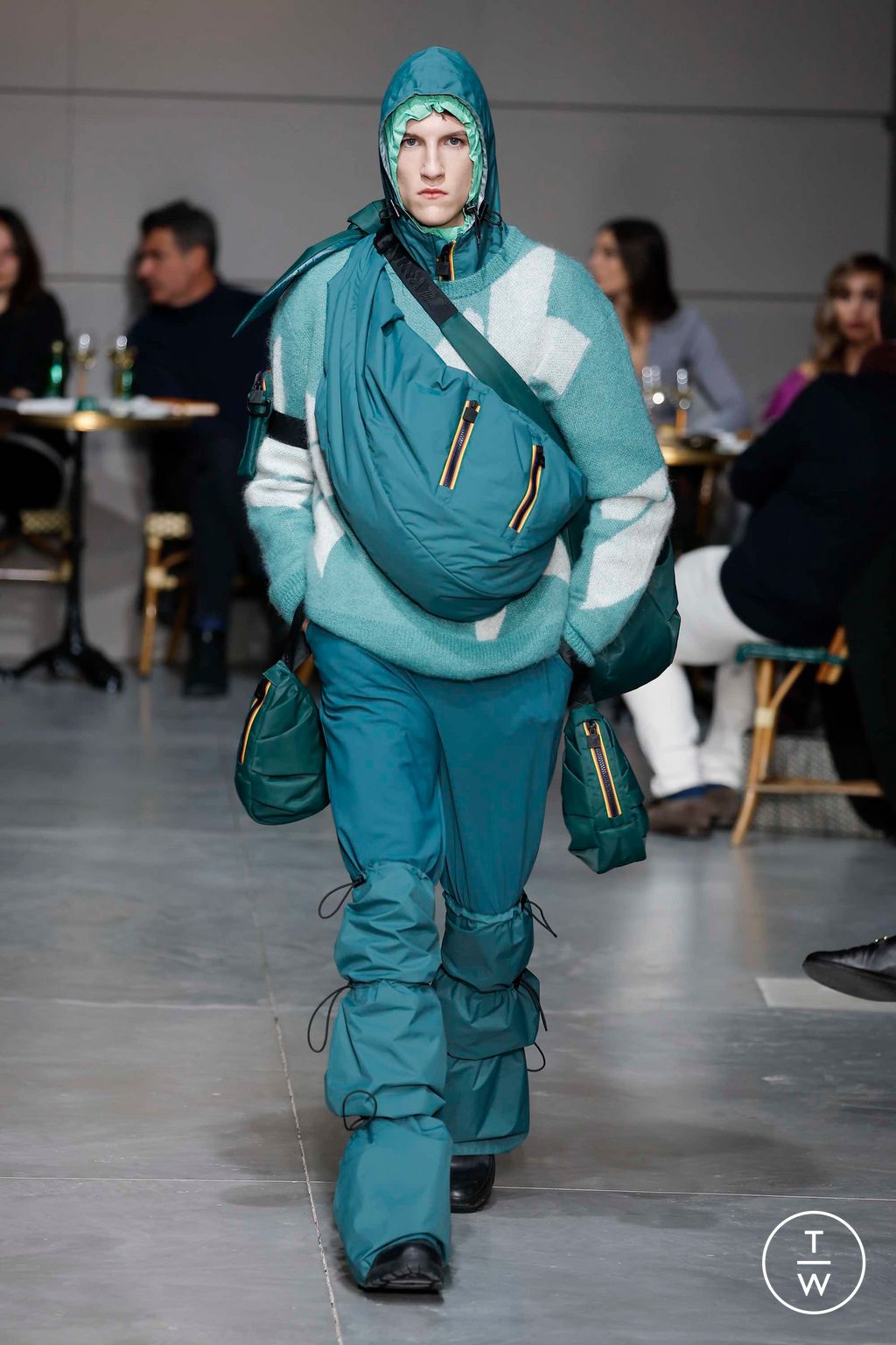 Fashion Week Milan Fall/Winter 2023 look 27 de la collection K-WAY R&D menswear