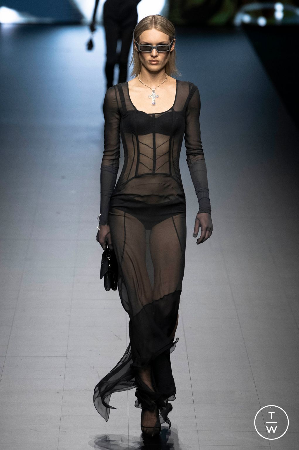 Fashion Week Milan Spring/Summer 2023 look 12 de la collection Dolce & Gabbana womenswear
