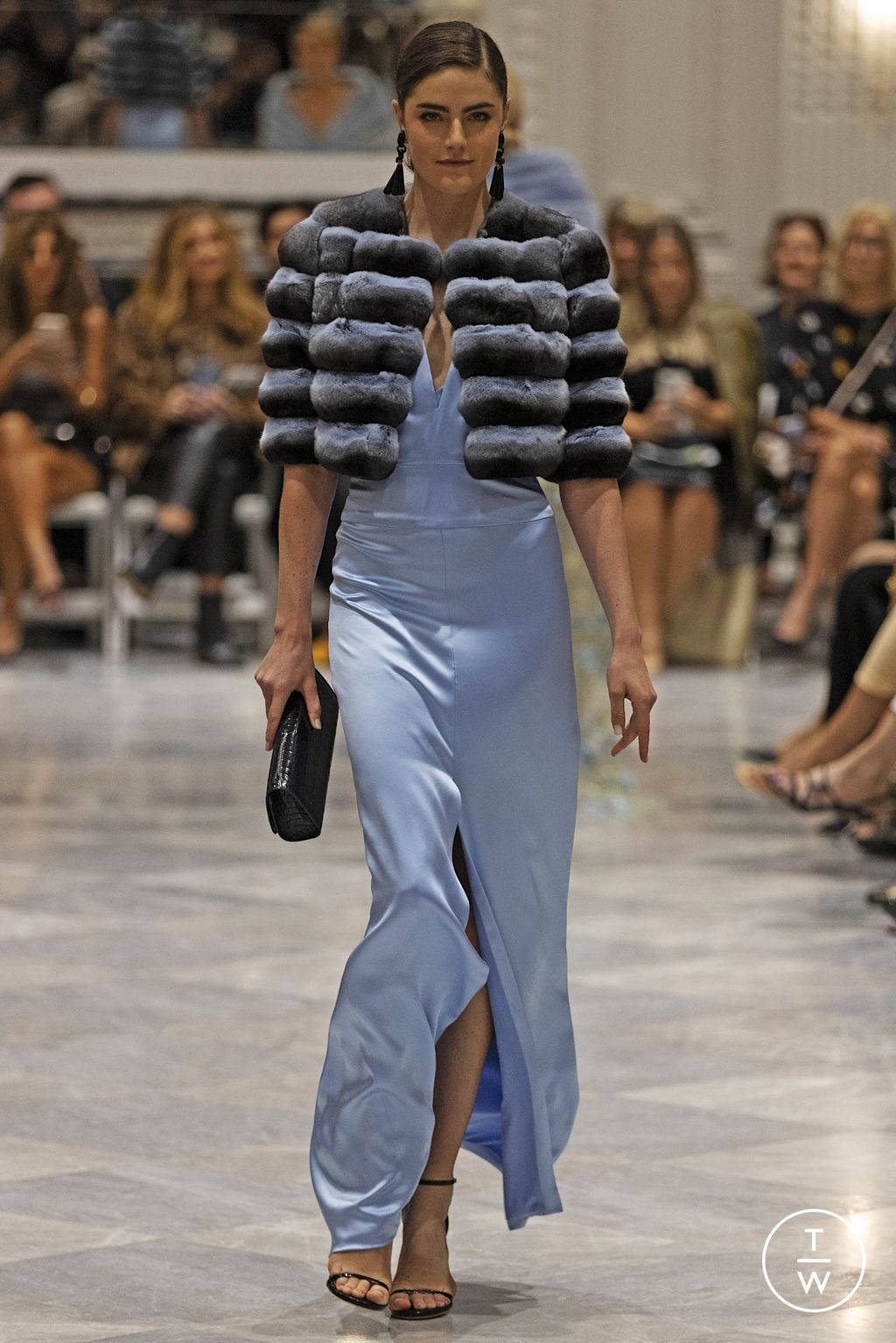 Fashion Week New York Spring/Summer 2023 look 21 from the Dennis Basso collection womenswear
