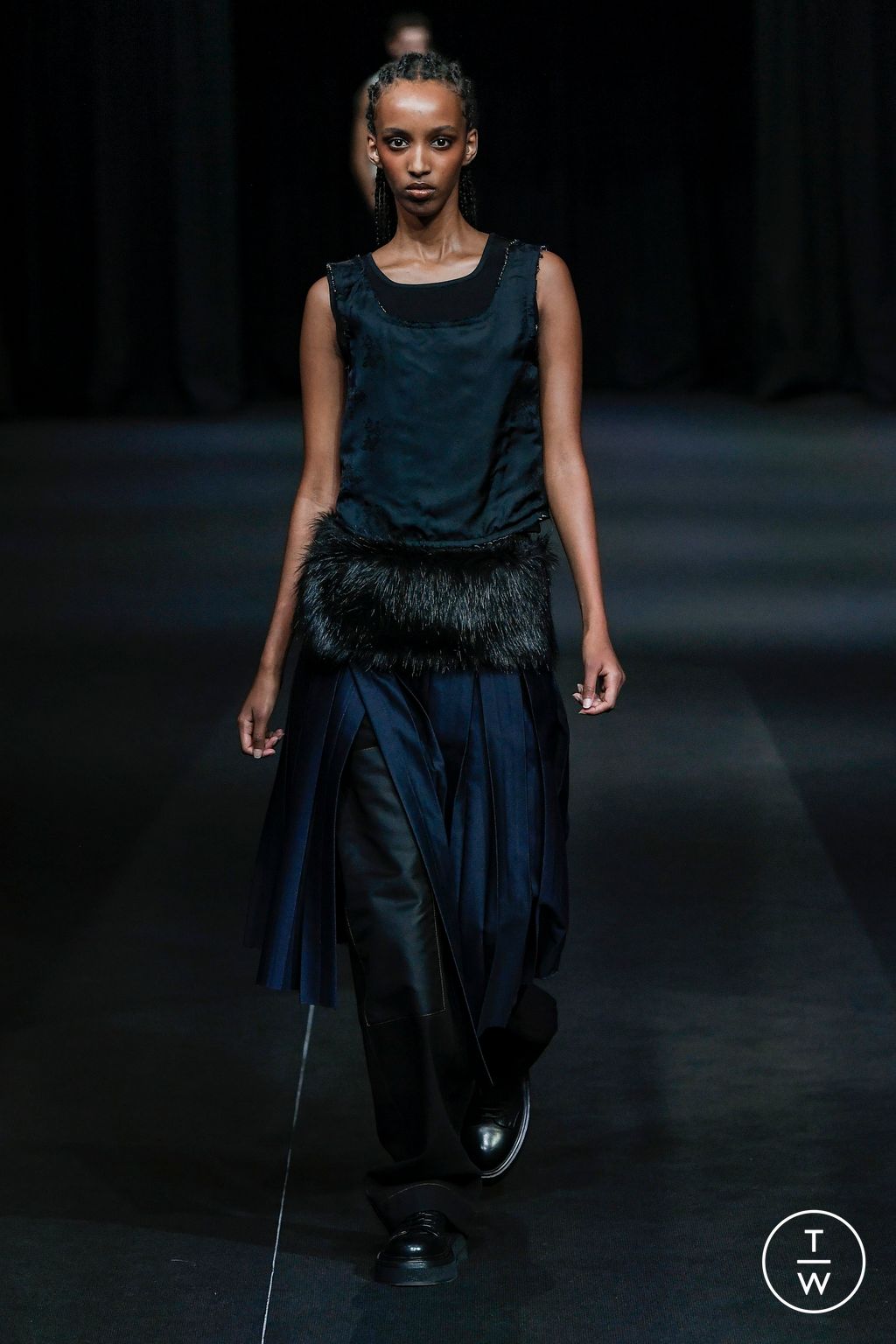 Fashion Week London Spring/Summer 2023 look 11 from the Daniel W Fletcher collection 女装