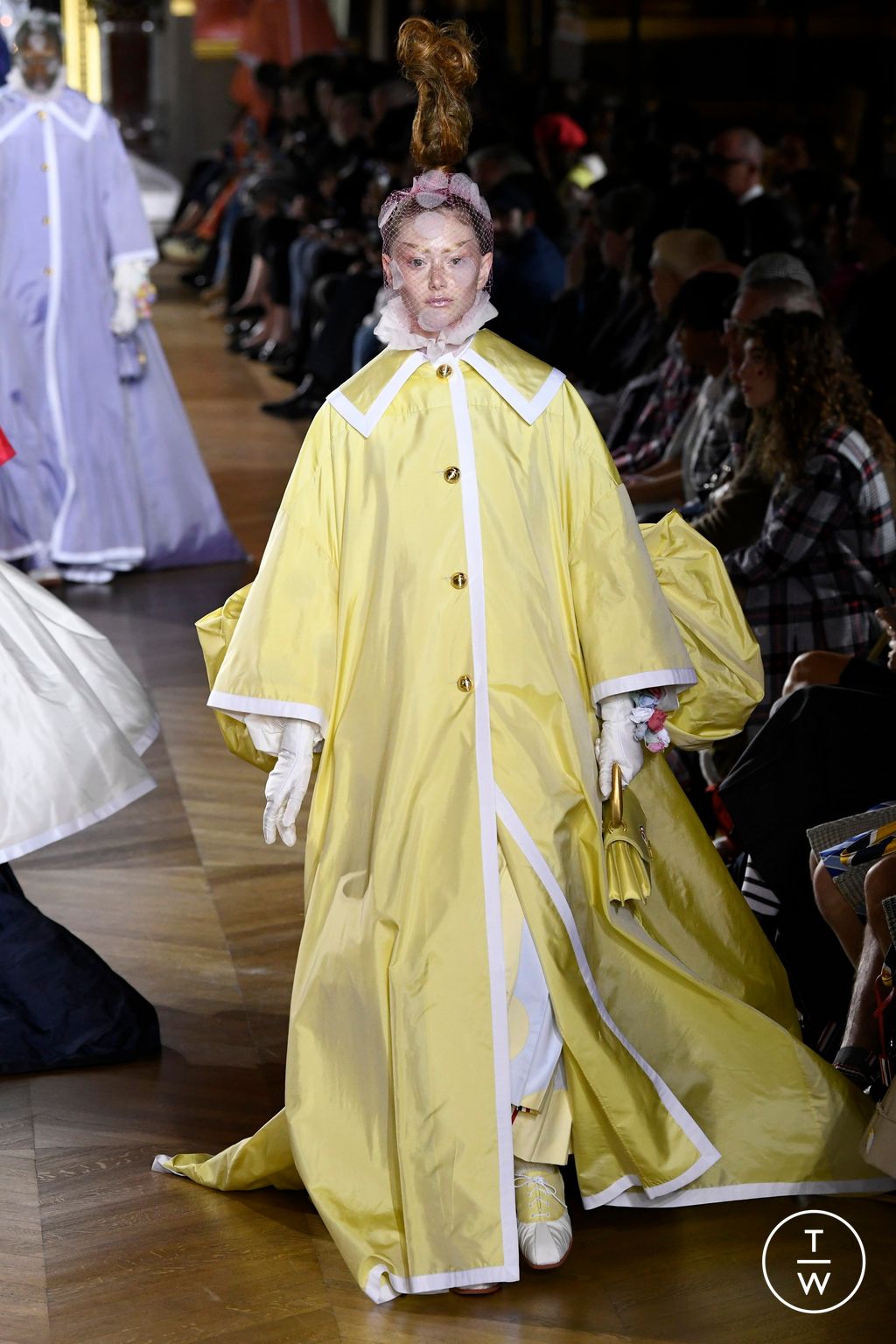 Fashion Week Paris Spring/Summer 2023 look 4 from the Thom Browne collection womenswear