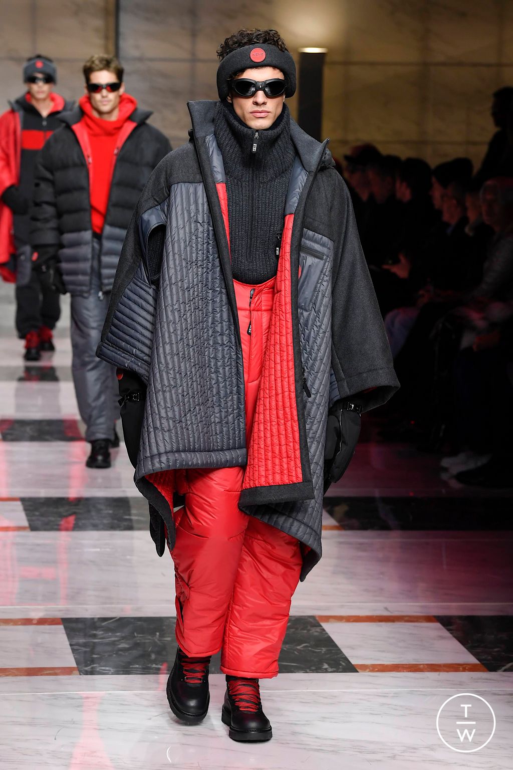 Fashion Week Milan Fall/Winter 2023 look 71 de la collection Giorgio Armani menswear