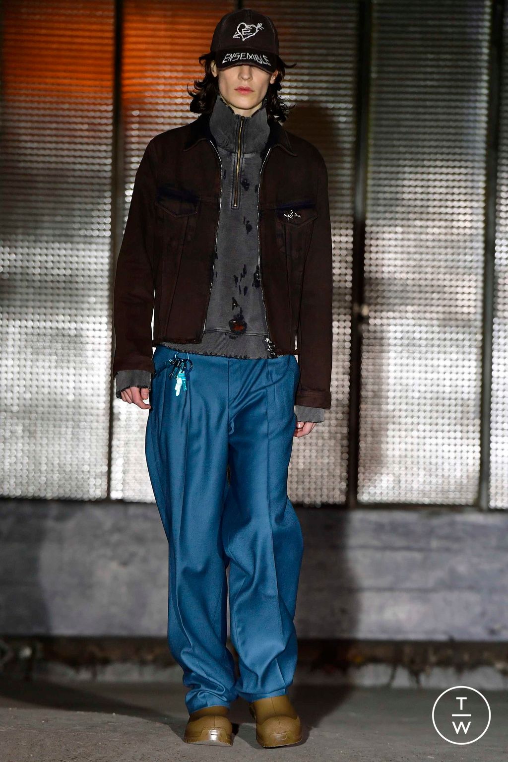 Fashion Week Paris Fall/Winter 2023 look 22 from the Études collection 男装