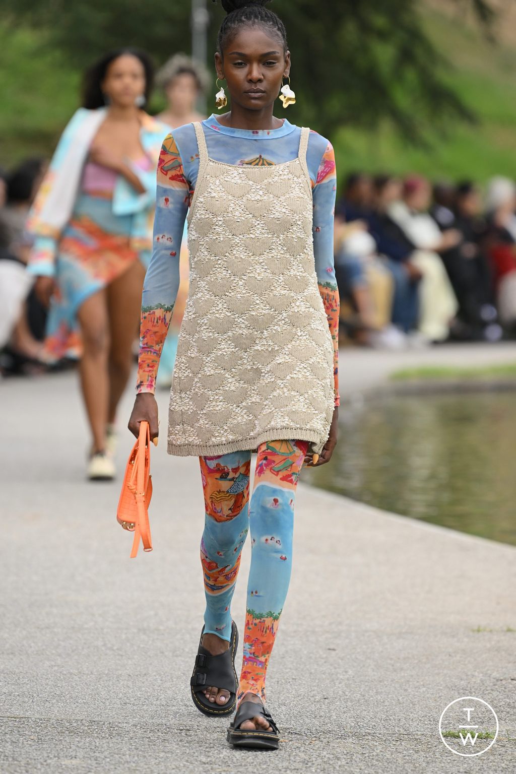 Fashion Week Milan Spring/Summer 2023 look 9 from the Marco Rambaldi collection womenswear