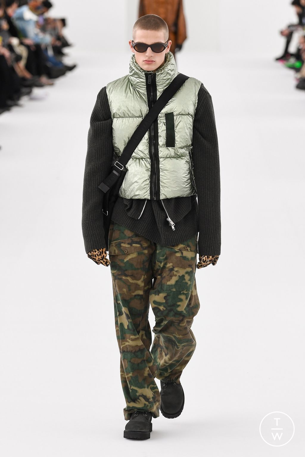 Fashion Week Paris Fall/Winter 2023 look 38 de la collection Givenchy menswear