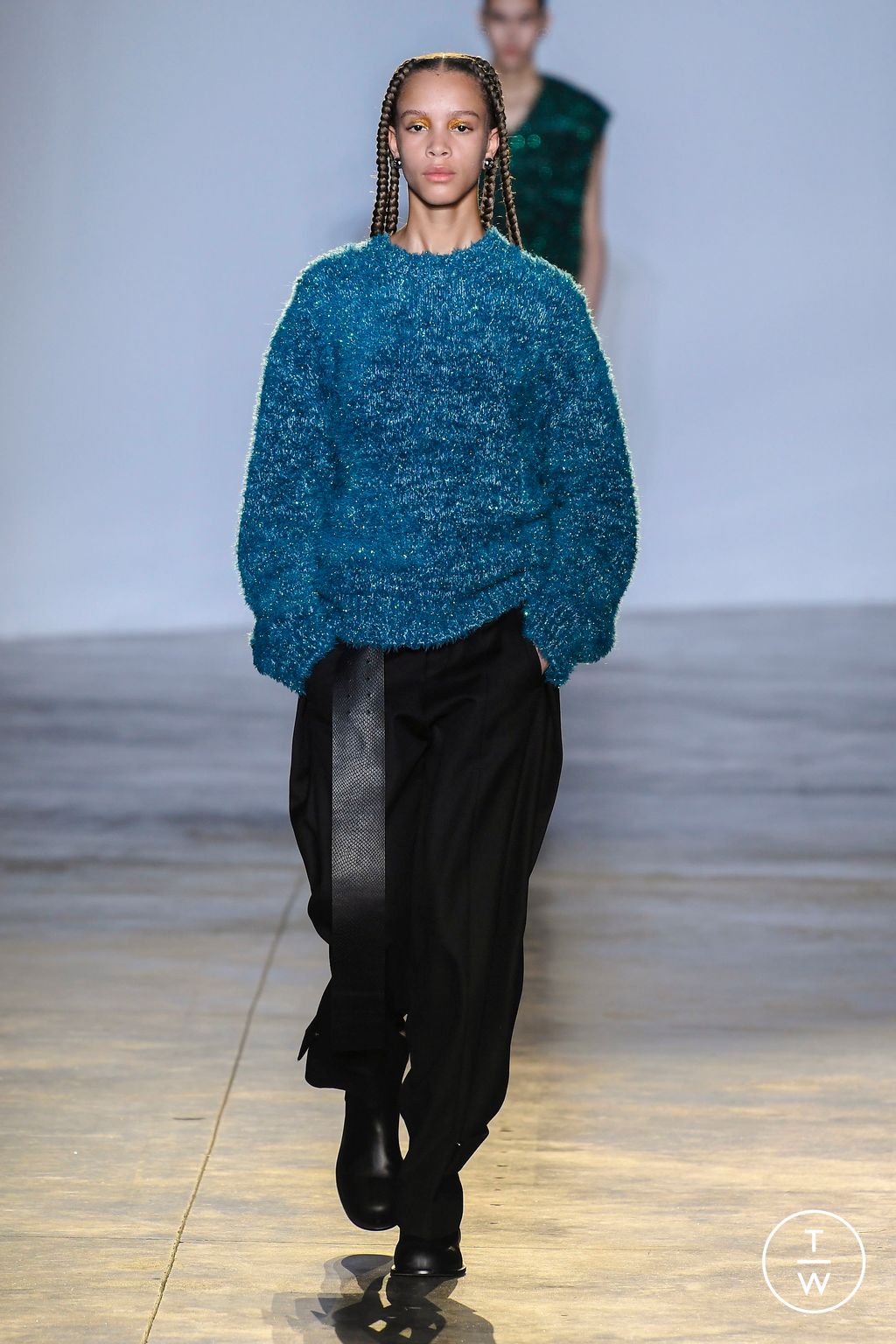 Fashion Week Paris Fall/Winter 2023 look 35 from the Wooyoungmi collection menswear