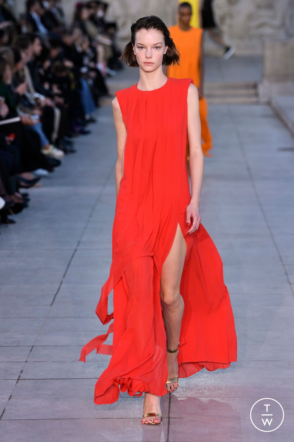 Fashion Week Paris Spring/Summer 2023 look 68 from the Akris collection womenswear