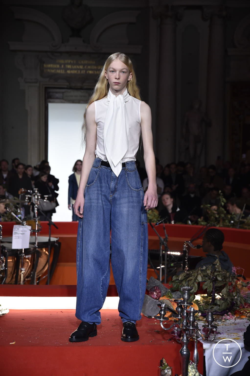 Fashion Week Florence - Pitti Fall/Winter 2020 look 4 de la collection Telfar menswear