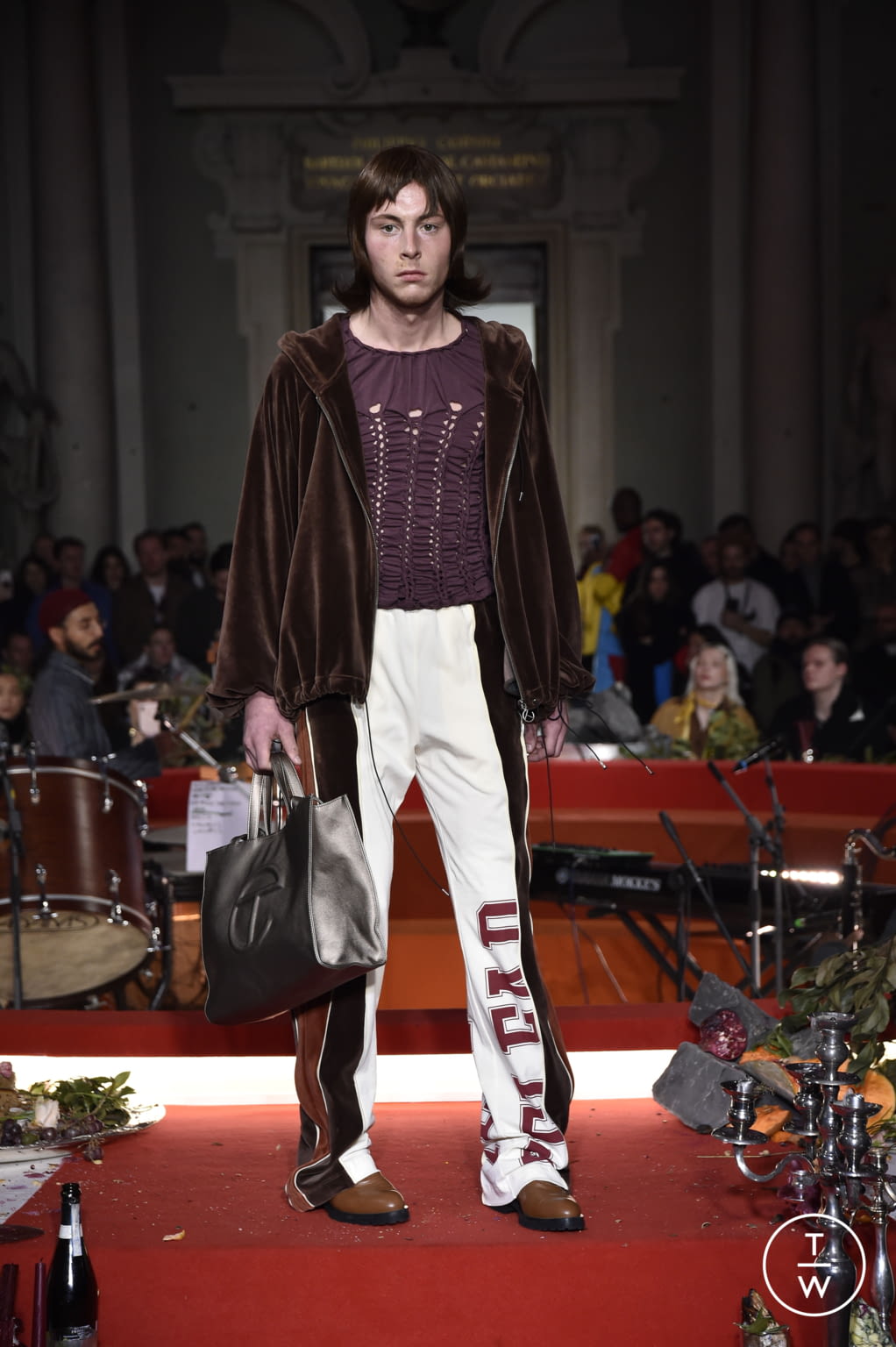 Fashion Week Florence - Pitti Fall/Winter 2020 look 11 from the Telfar collection menswear