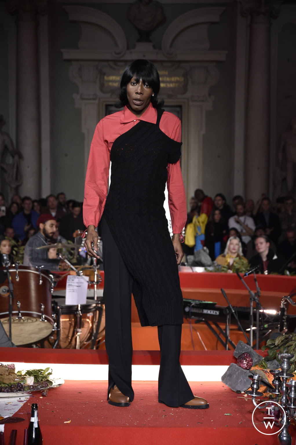 Fashion Week Florence - Pitti Fall/Winter 2020 look 15 de la collection Telfar menswear