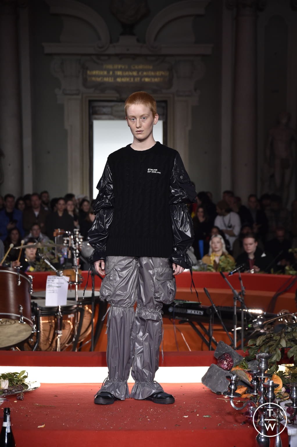 Fashion Week Florence - Pitti Fall/Winter 2020 look 22 from the Telfar collection menswear