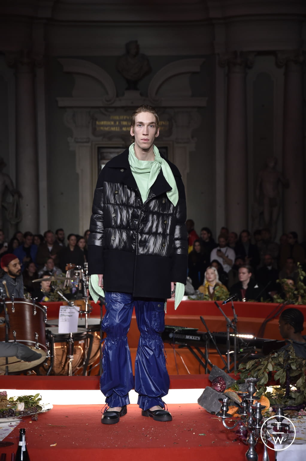 Fashion Week Florence - Pitti Fall/Winter 2020 look 24 from the Telfar collection menswear