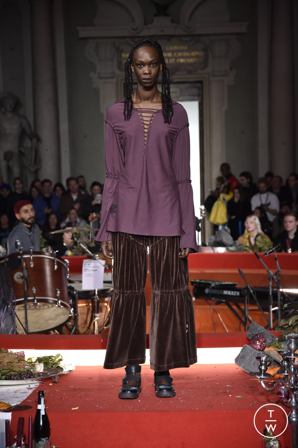 Fashion Week Florence - Pitti Fall/Winter 2020 look 26 from the Telfar collection menswear