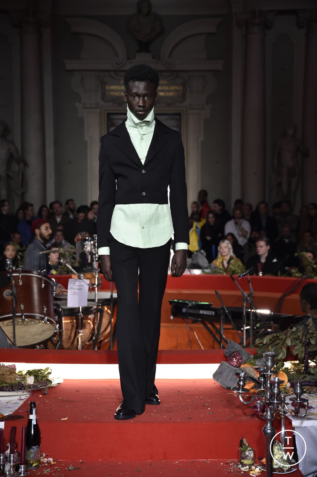 Fashion Week Florence - Pitti Fall/Winter 2020 look 30 de la collection Telfar menswear
