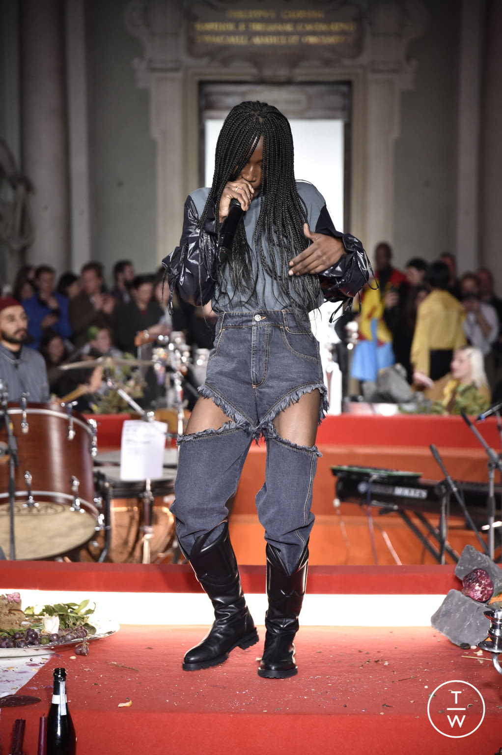 Fashion Week Florence - Pitti Fall/Winter 2020 look 36 from the Telfar collection menswear