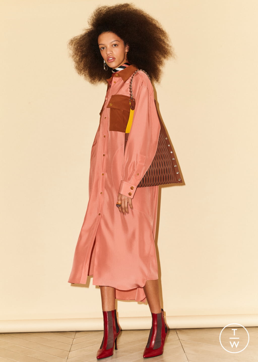 Fashion Week Paris Pre-Fall 2019 look 1 from the Sonia Rykiel collection 女装