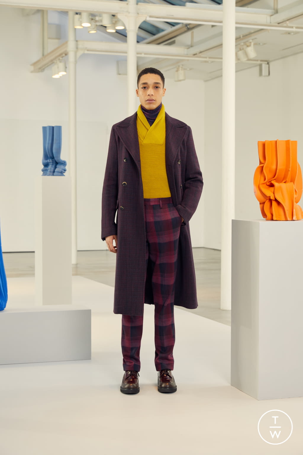 Fashion Week Milan Fall/Winter 2019 look 1 from the Missoni collection menswear