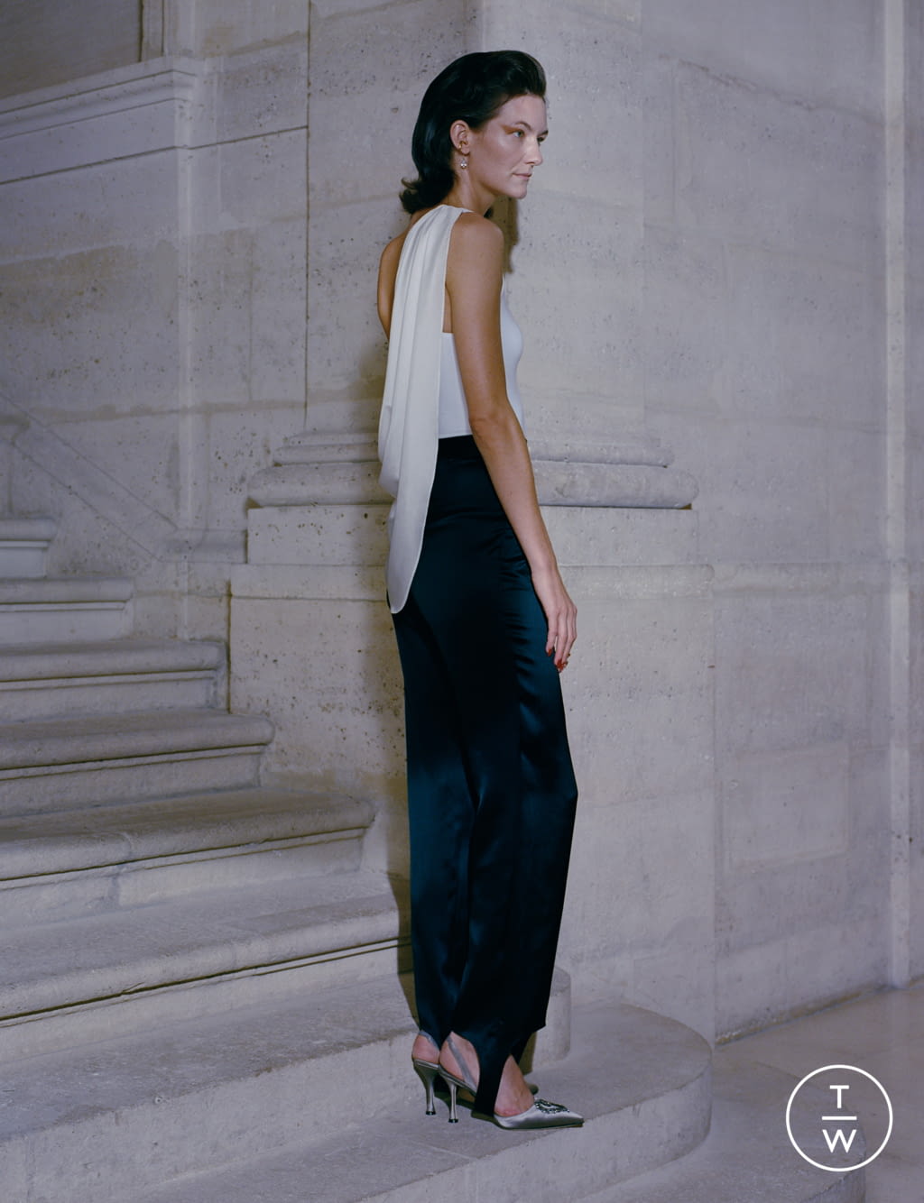 Fashion Week Paris Spring/Summer 2020 look 1 de la collection Lecourt Mansion womenswear
