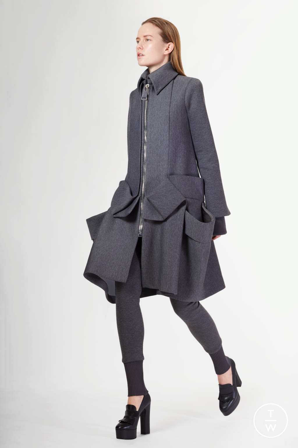 Fashion Week New York Fall/Winter 2021 look 1 de la collection Sukeina womenswear