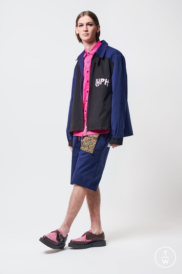 Fashion Week London Spring/Summer 2022 look 10 from the Lyph collection 男装