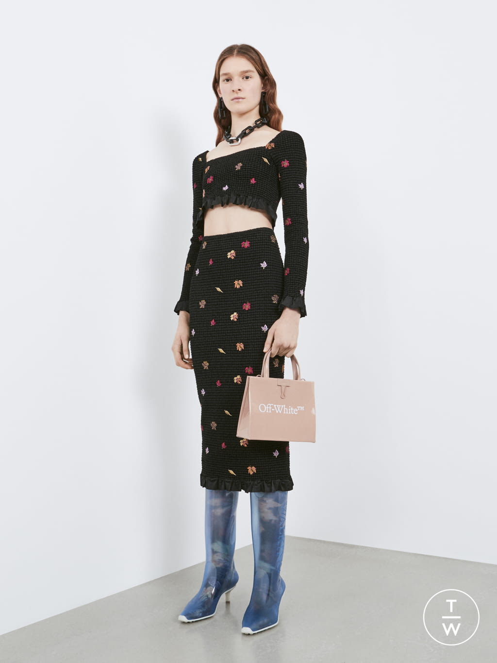Fashion Week Paris Pre-Fall 2020 look 10 from the Off-White collection womenswear