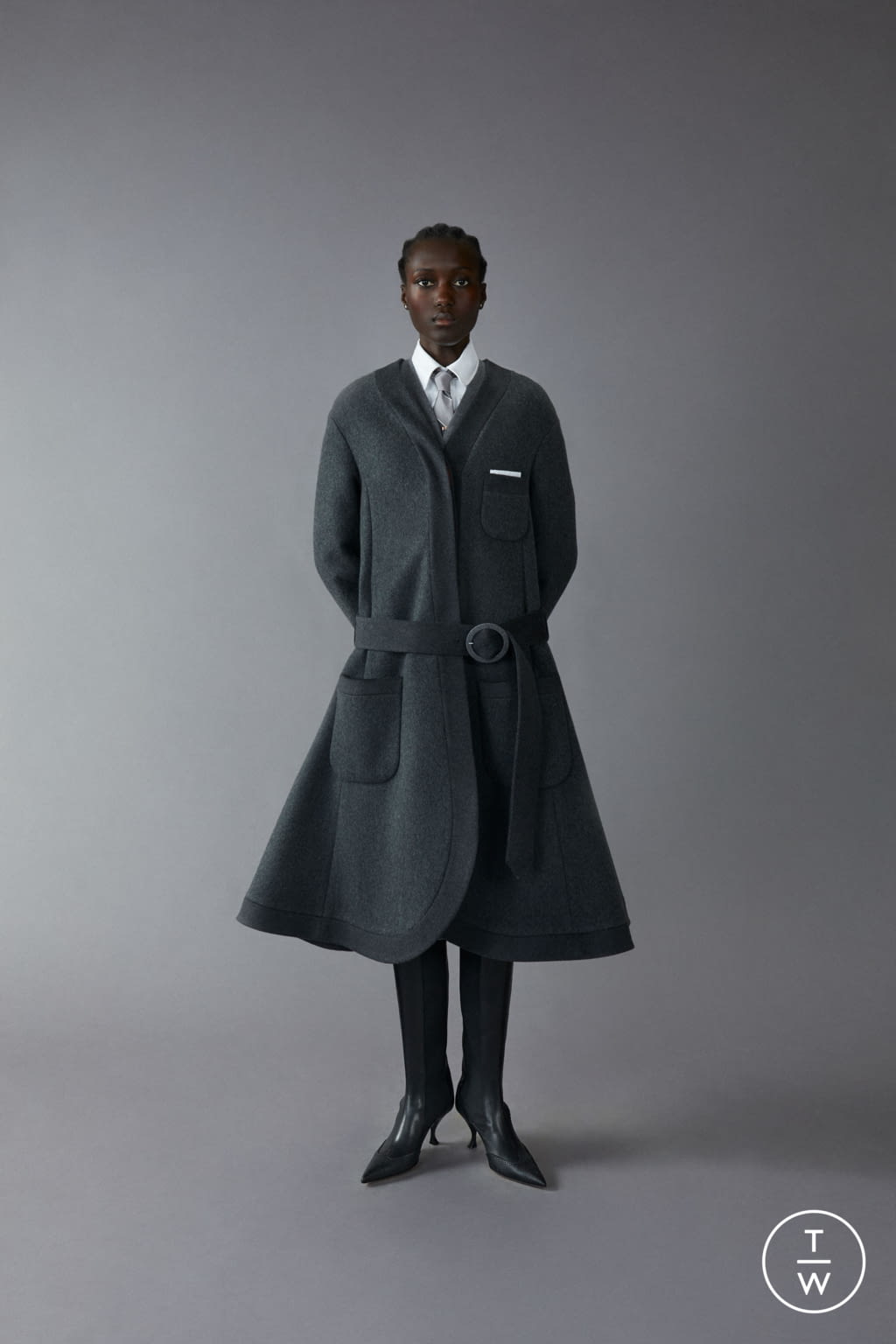 Fashion Week Paris Pre-Fall 2020 look 11 from the Thom Browne collection 女装
