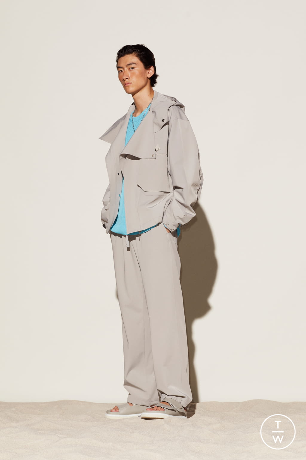 Fashion Week Milan Spring/Summer 2022 look 10 de la collection SOLID HOMME menswear