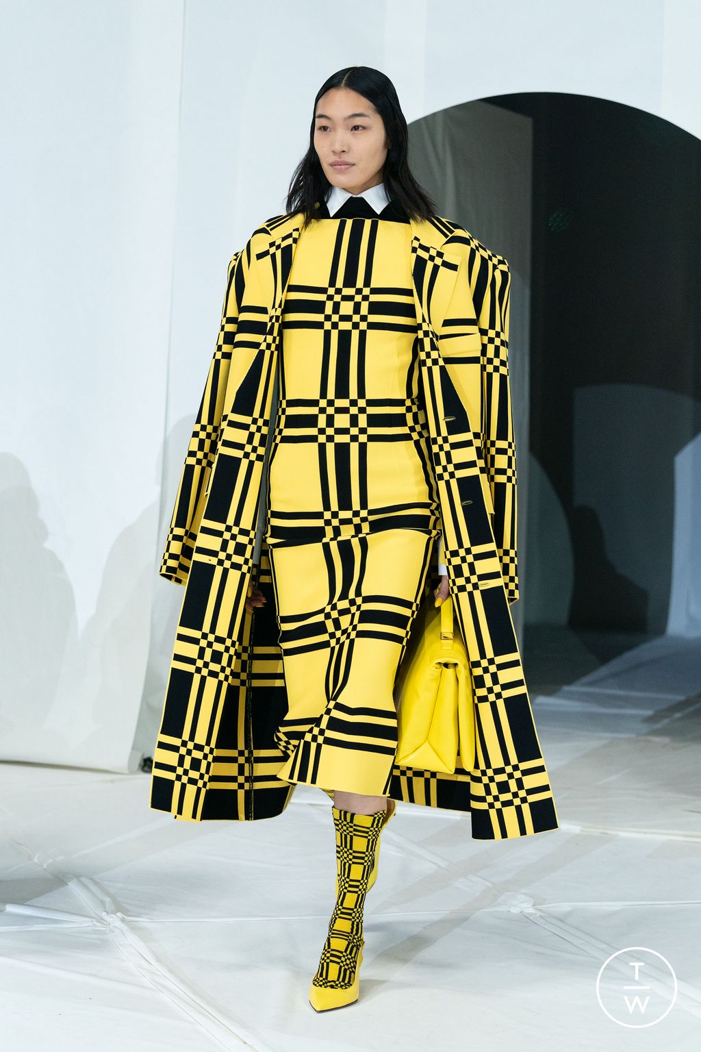 Fashion Week Milan Fall/Winter 2023 look 10 from the Marni collection 女装