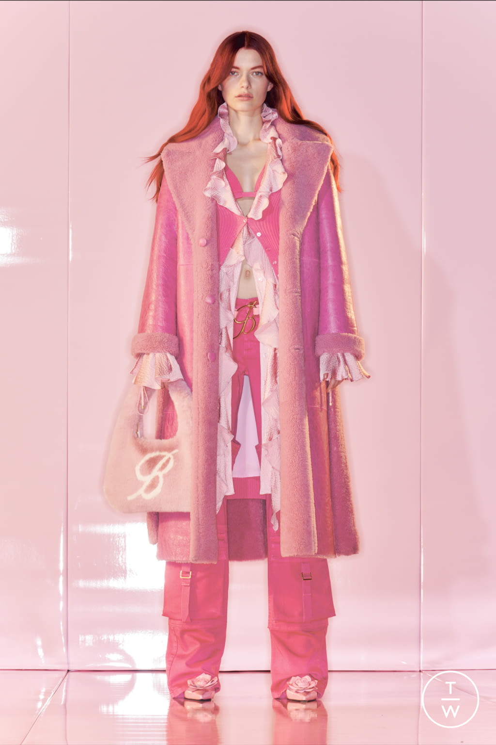 Fashion Week Milan Pre-Fall 2022 look 10 from the Blumarine collection 女装