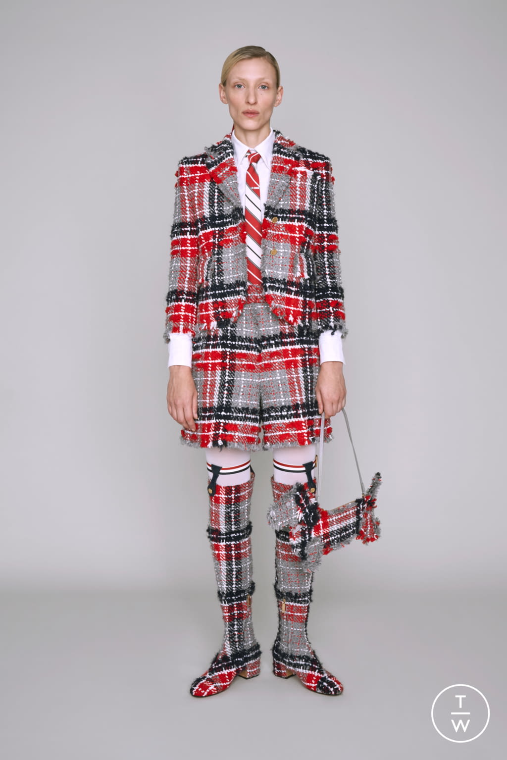 Fashion Week Paris Pre-Fall 2019 look 10 from the Thom Browne collection womenswear