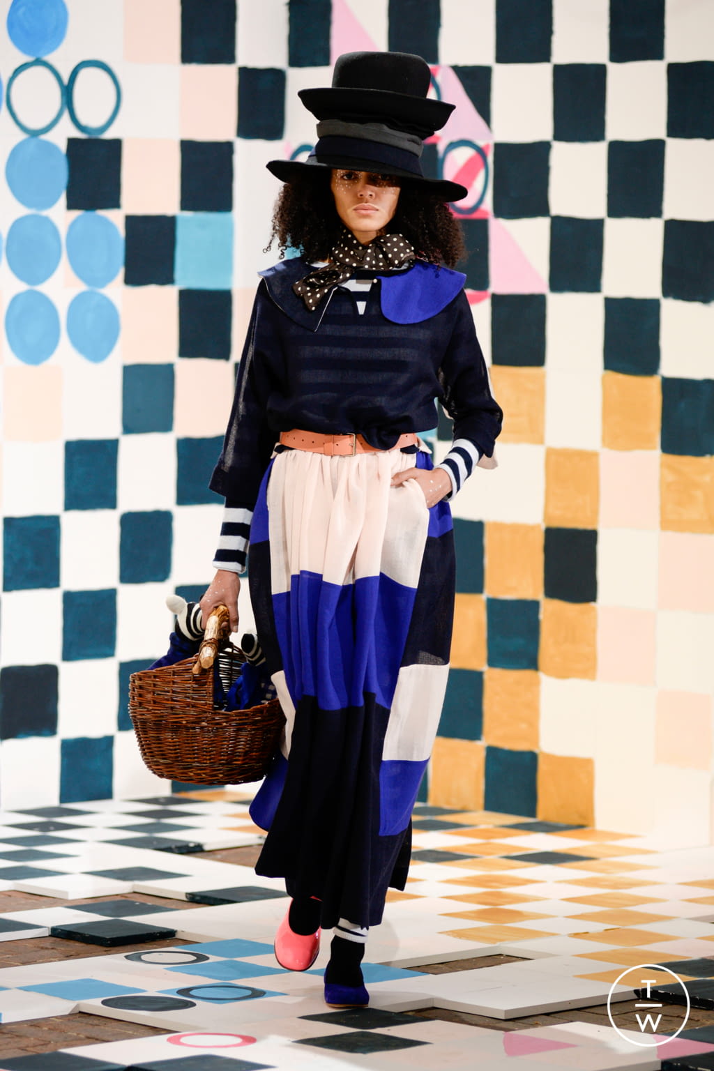 Fashion Week Milan Fall/Winter 2021 look 10 from the Daniela Gregis collection womenswear