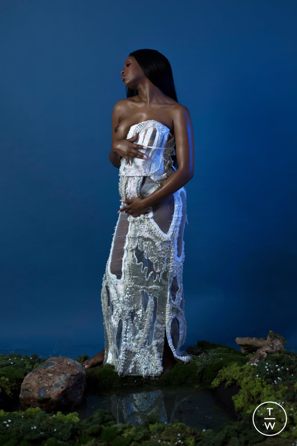 Fashion Week Paris Fall/Winter 2021 look 10 from the Di Petsa collection womenswear