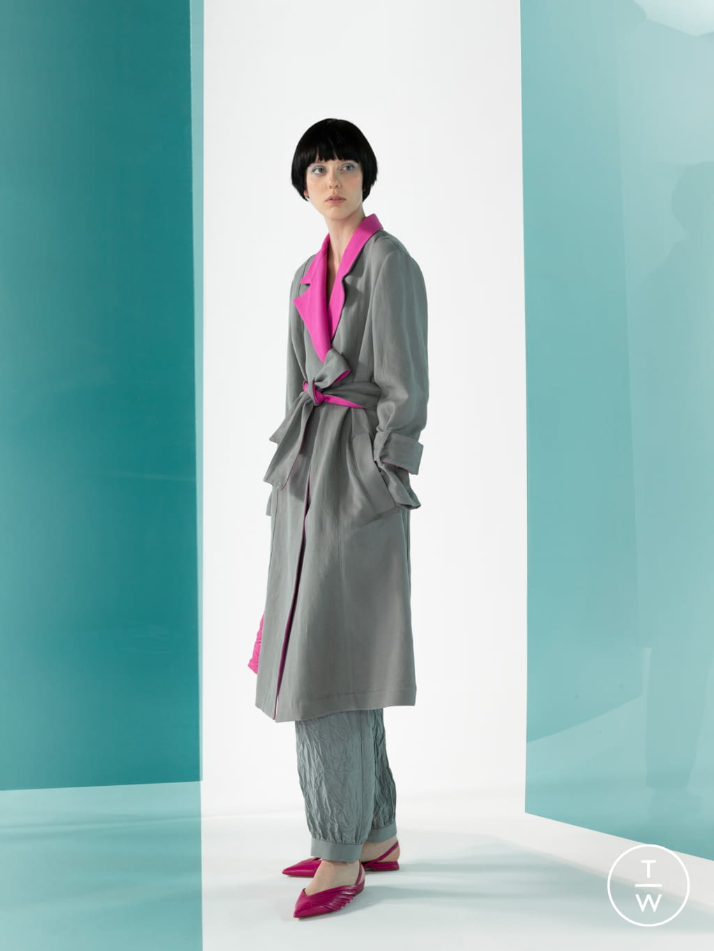 Fashion Week Milan Resort 2020 look 9 de la collection Emporio Armani womenswear