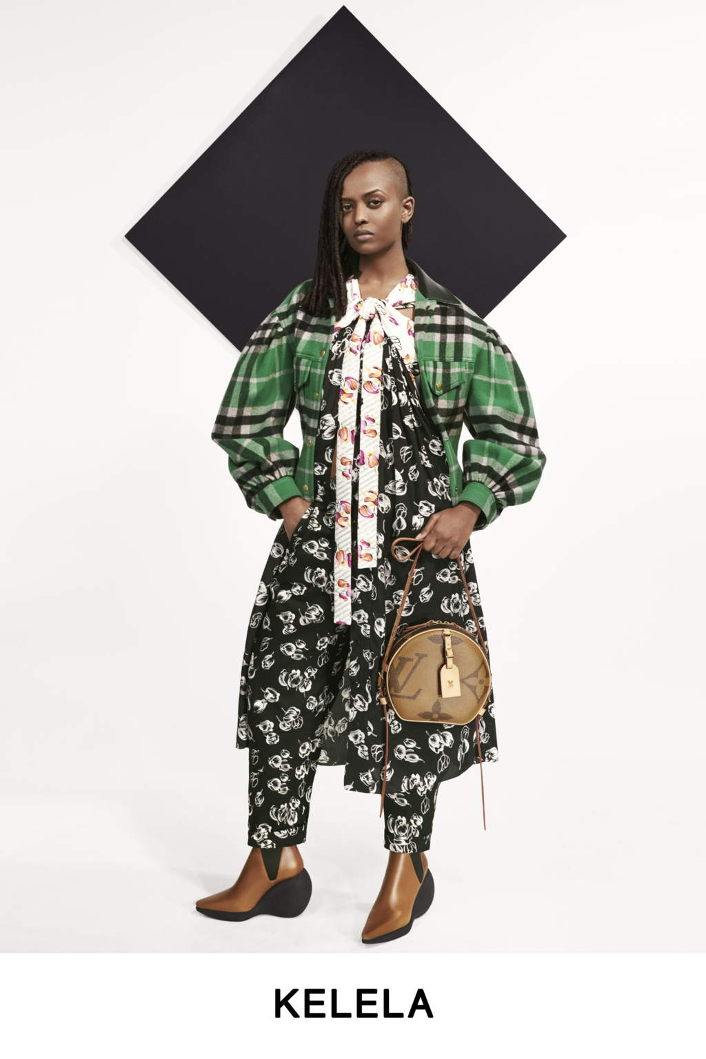 Fashion Week Paris Pre-Fall 2019 look 10 from the Louis Vuitton collection womenswear