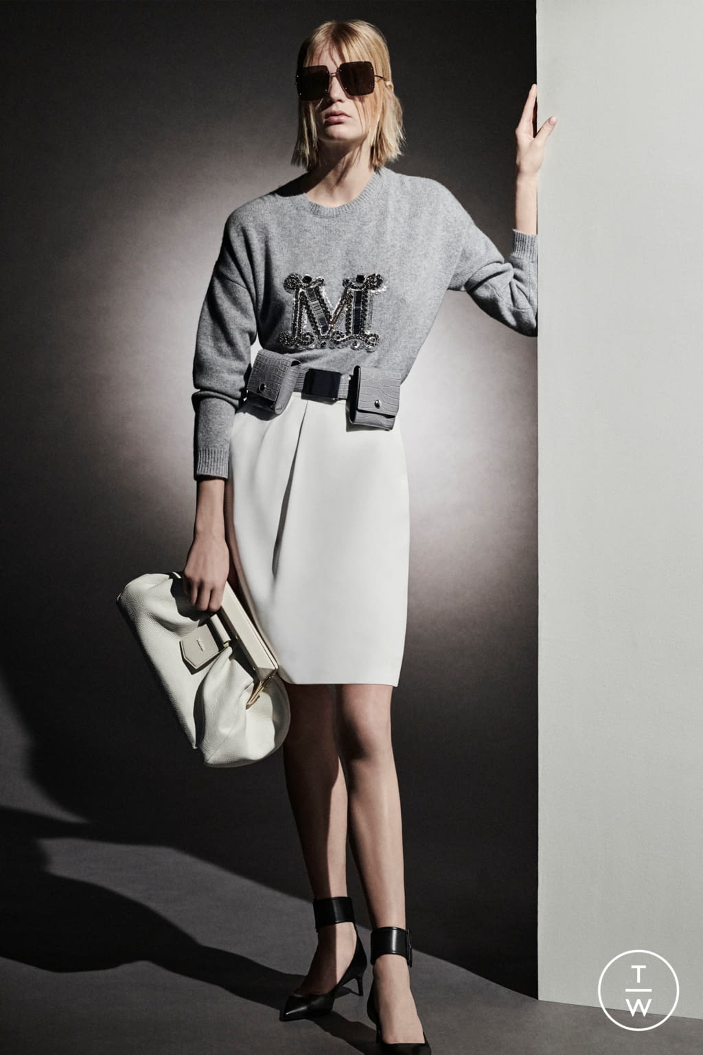 Fashion Week Milan Pre-Fall 2021 look 11 de la collection Max Mara womenswear