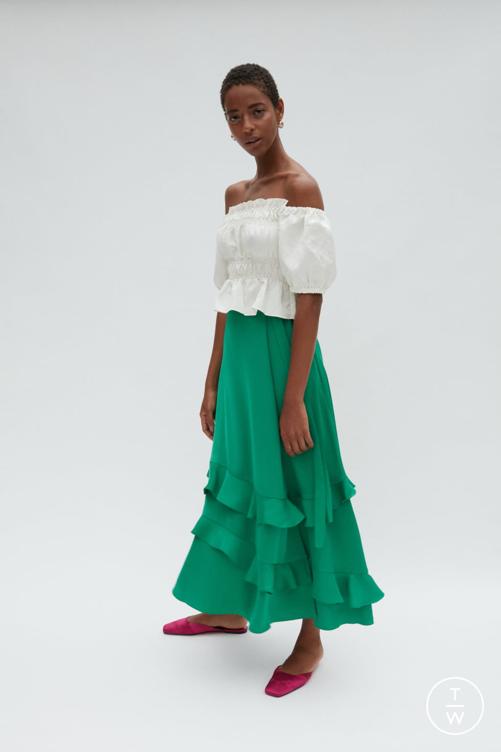 Fashion Week Paris Spring/Summer 2021 look 9 from the Vanessa Cocchiaro collection womenswear
