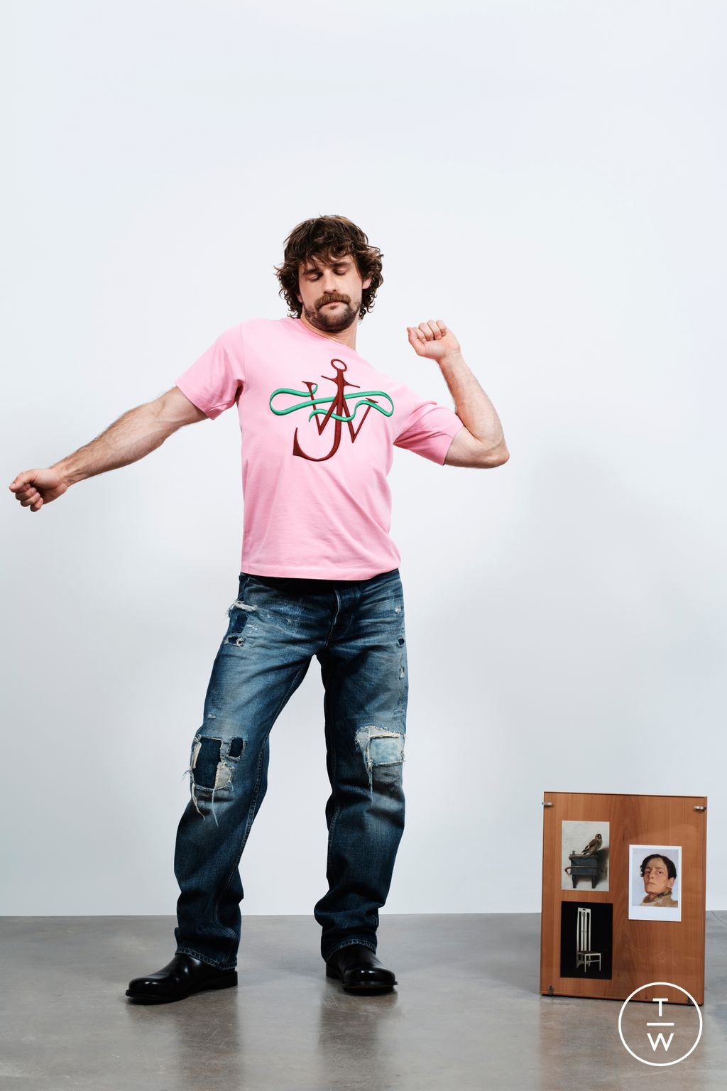 Fashion Week Paris Resort 2026 look 101 from the JW Anderson collection womenswear