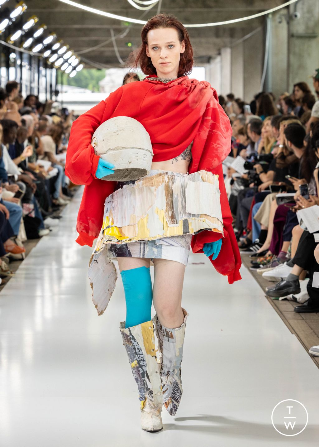 Fashion Week Paris Spring/Summer 2024 look 100 from the IFM PARIS collection 男装