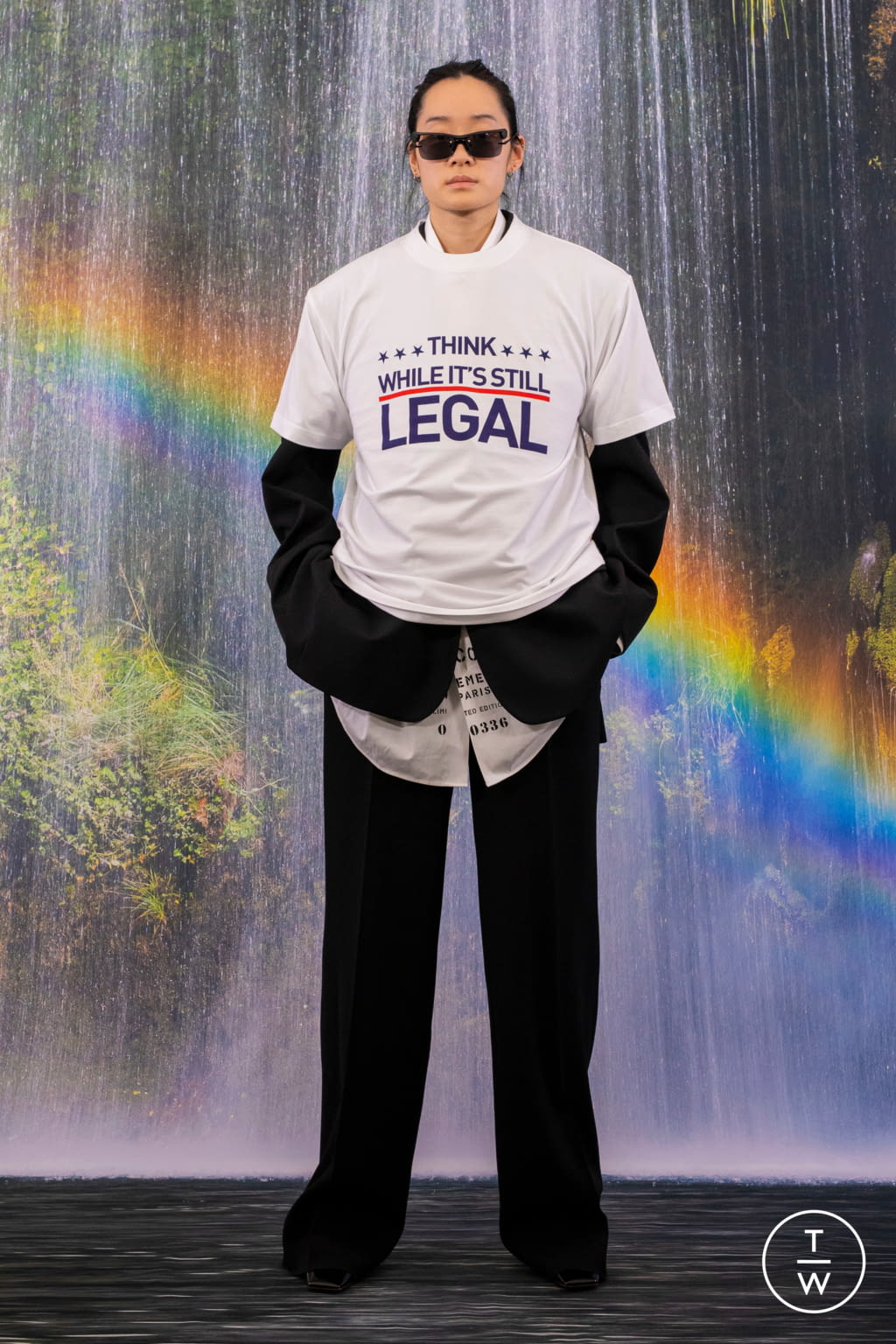 Fashion Week Paris Fall/Winter 2021 look 103 from the VETEMENTS collection menswear