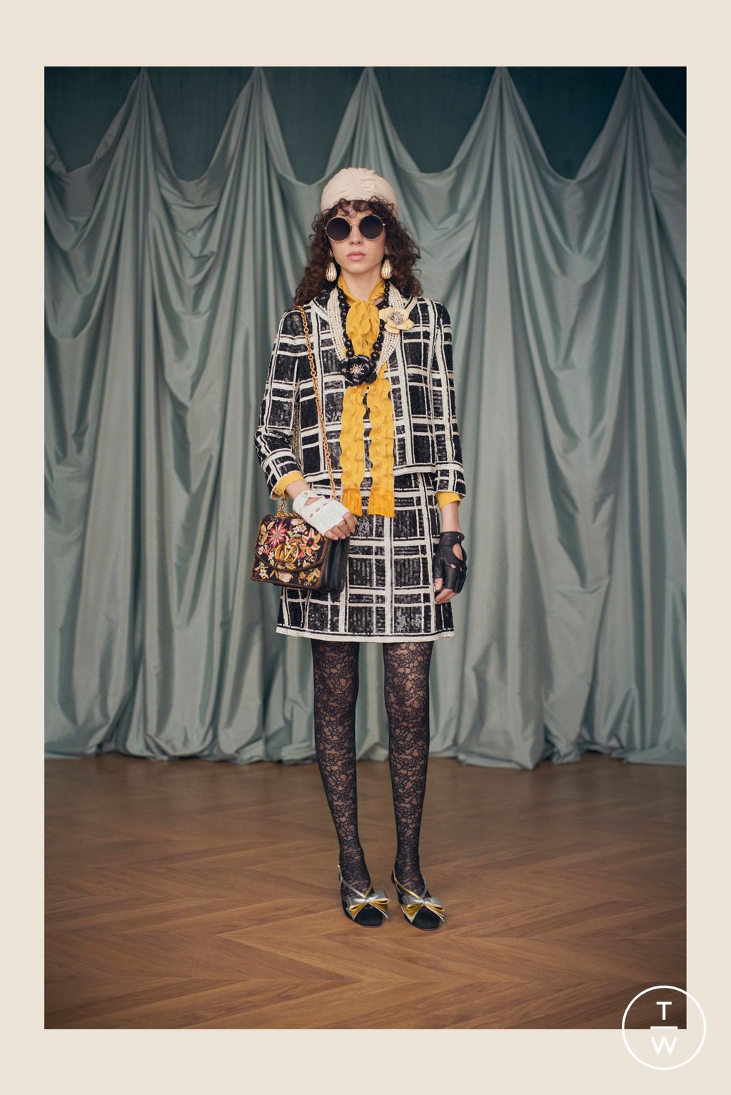 Fashion Week Paris Resort 2025 look 103 from the Valentino collection womenswear