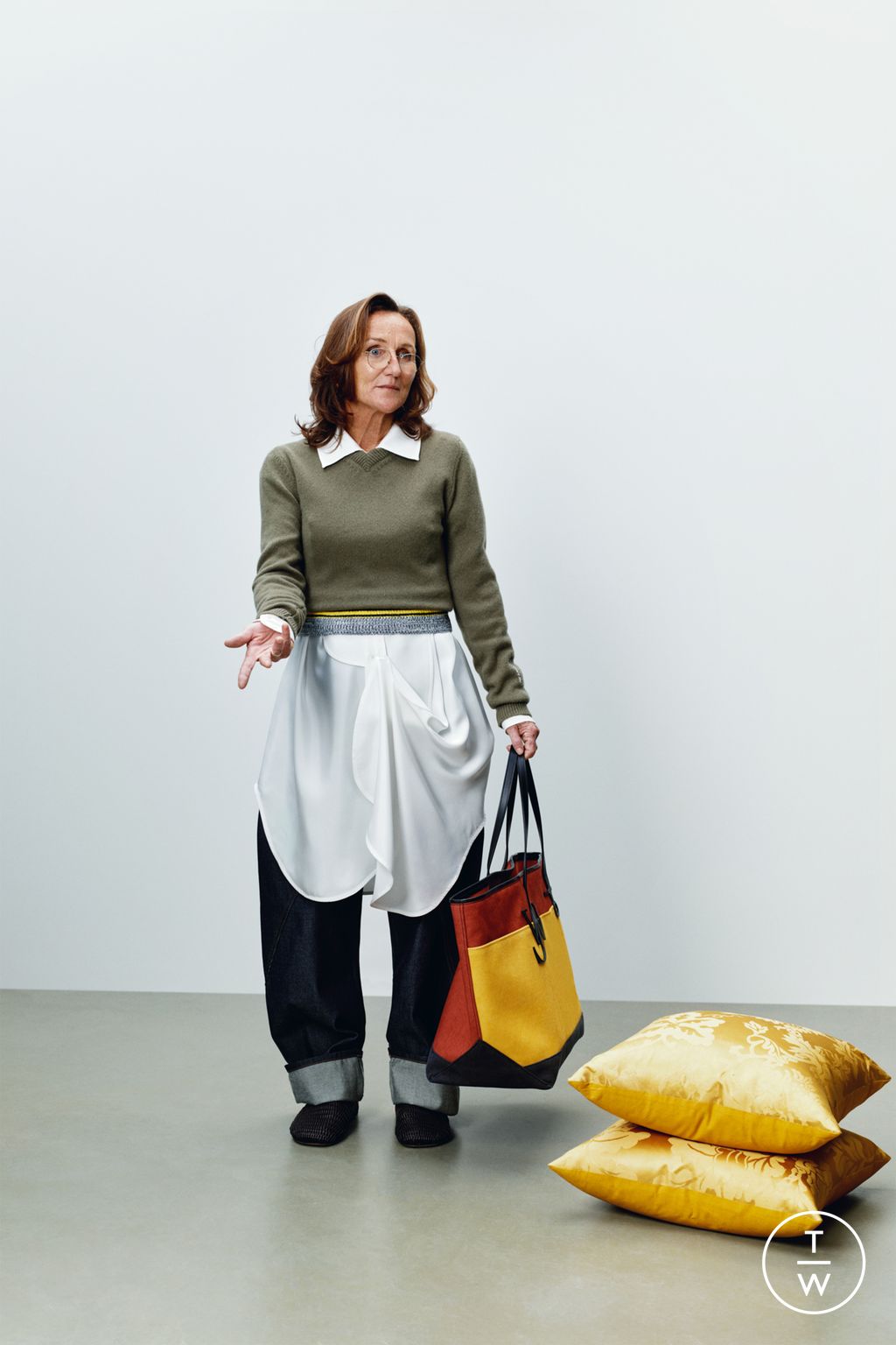 Fashion Week Paris Fall/Winter 2026 look 105 from the JW Anderson collection 女装