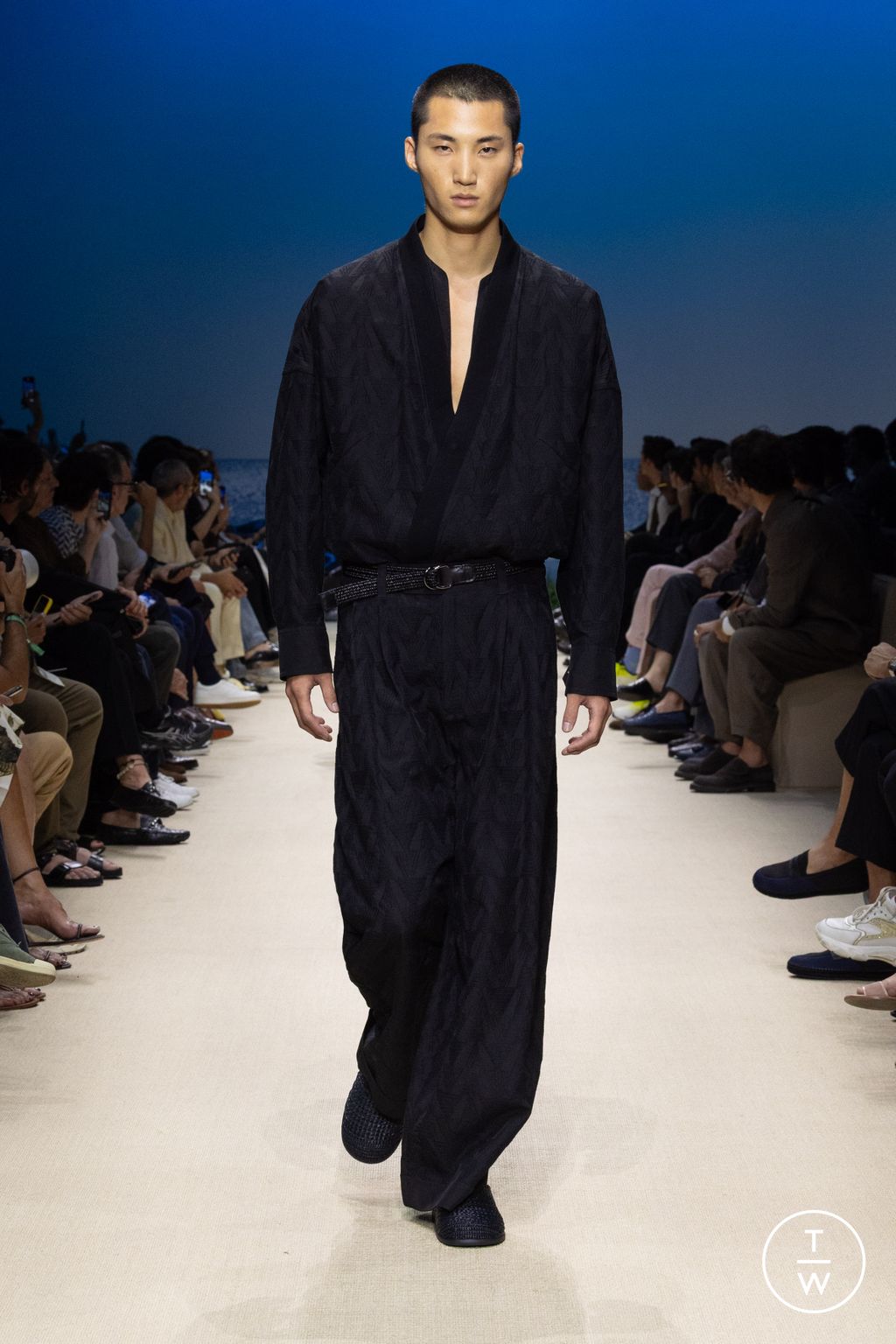 Fashion Week Milan Spring/Summer 2026 look 106 de la collection Giorgio Armani menswear