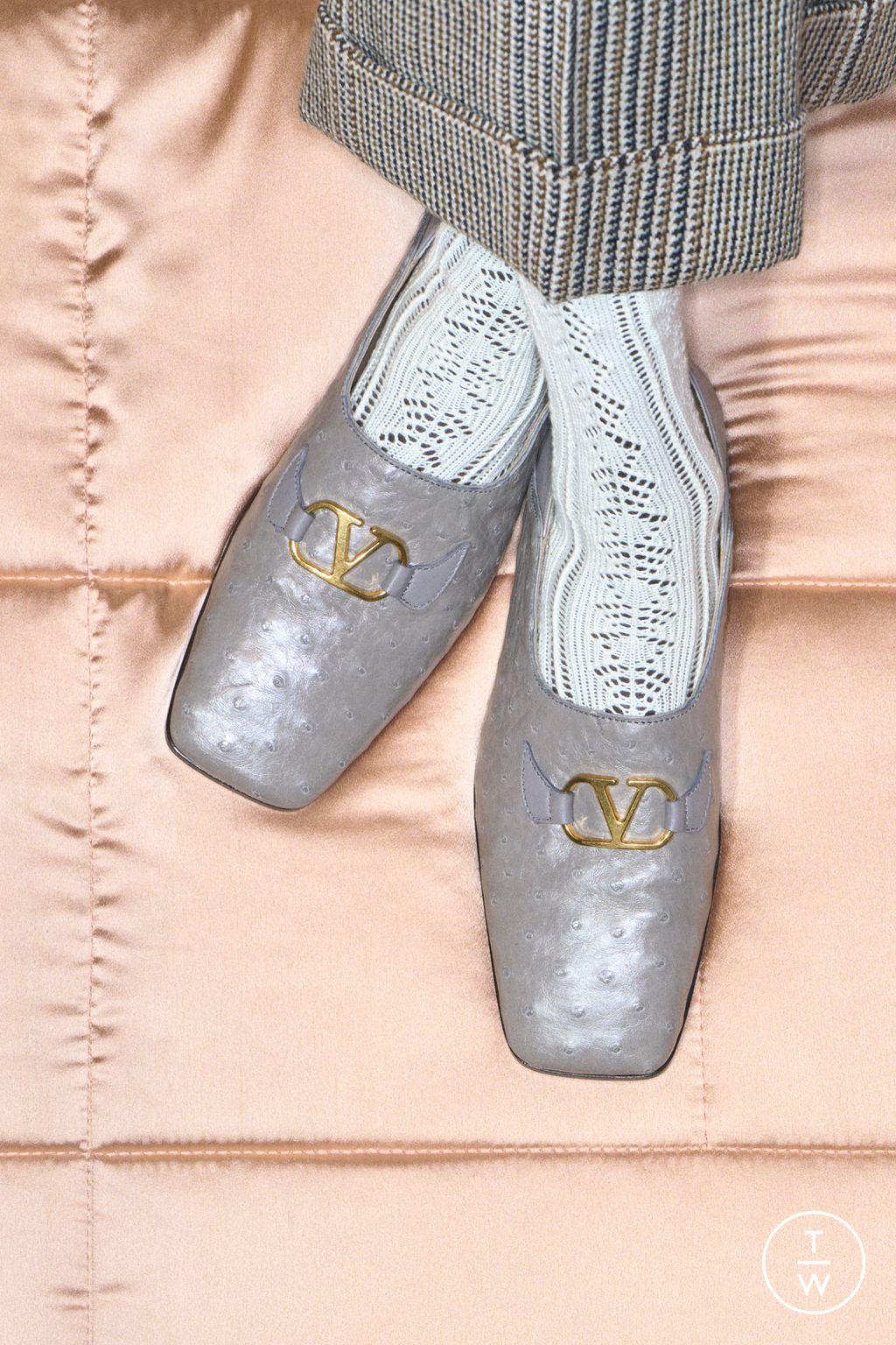 Fashion Week Paris Resort 2026 look 71 from the Valentino collection womenswear accessories