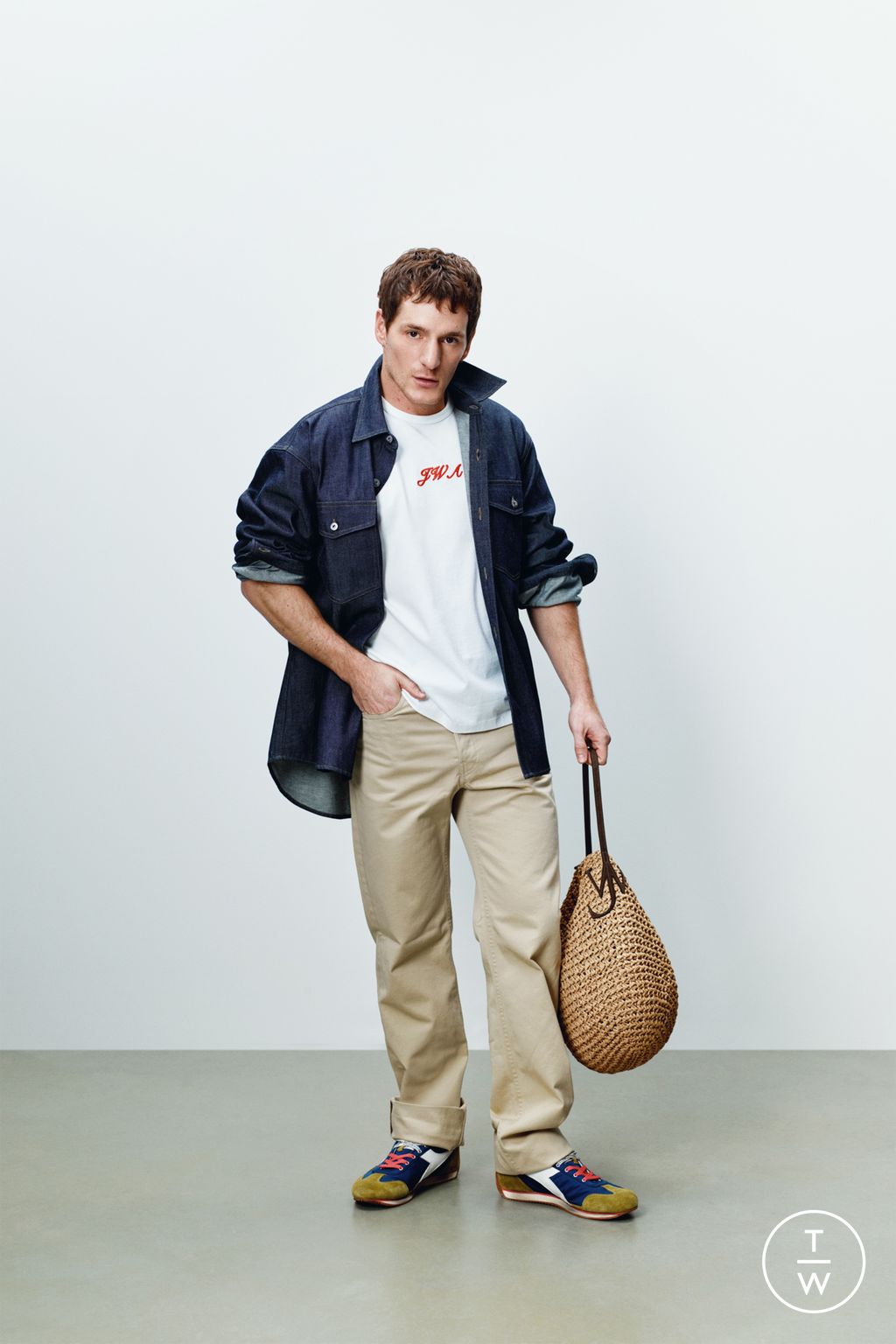 Fashion Week Paris Fall/Winter 2026 look 107 from the JW Anderson collection womenswear